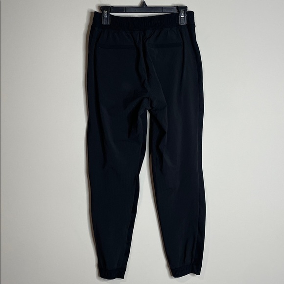 Athleta | Women’s Black Textured Brooklyn Pants Size 4 - Picture 7 of 9